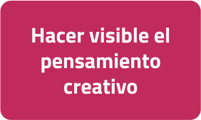 Hacer visible el pensamiento creativo